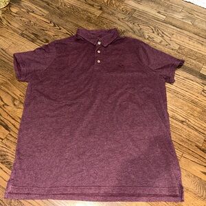 American Eagle Outfitters Burgundy Polo Shirt